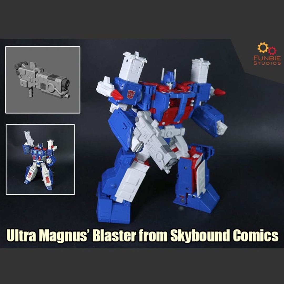Skybound Comic Blaster Upgrade Kit for Studio Series 86 Ultra Magnus - Etsy