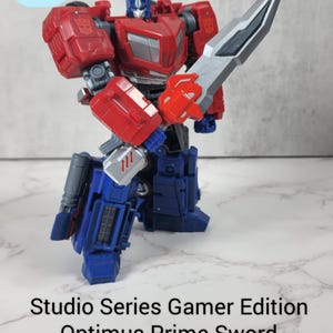 Upgrade Kit Transformers Studio Series Gamer Edition Optimus Prime Sword
