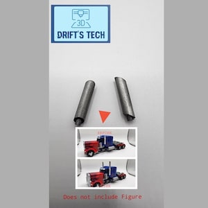 Smokestacks for Transformers Studio Series Optimus Prime 32,44 Upgrade Kit