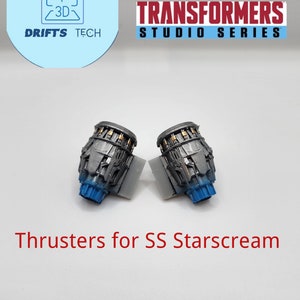 Thrusters for Transformers Studio Series Starscream Upgrade Kit