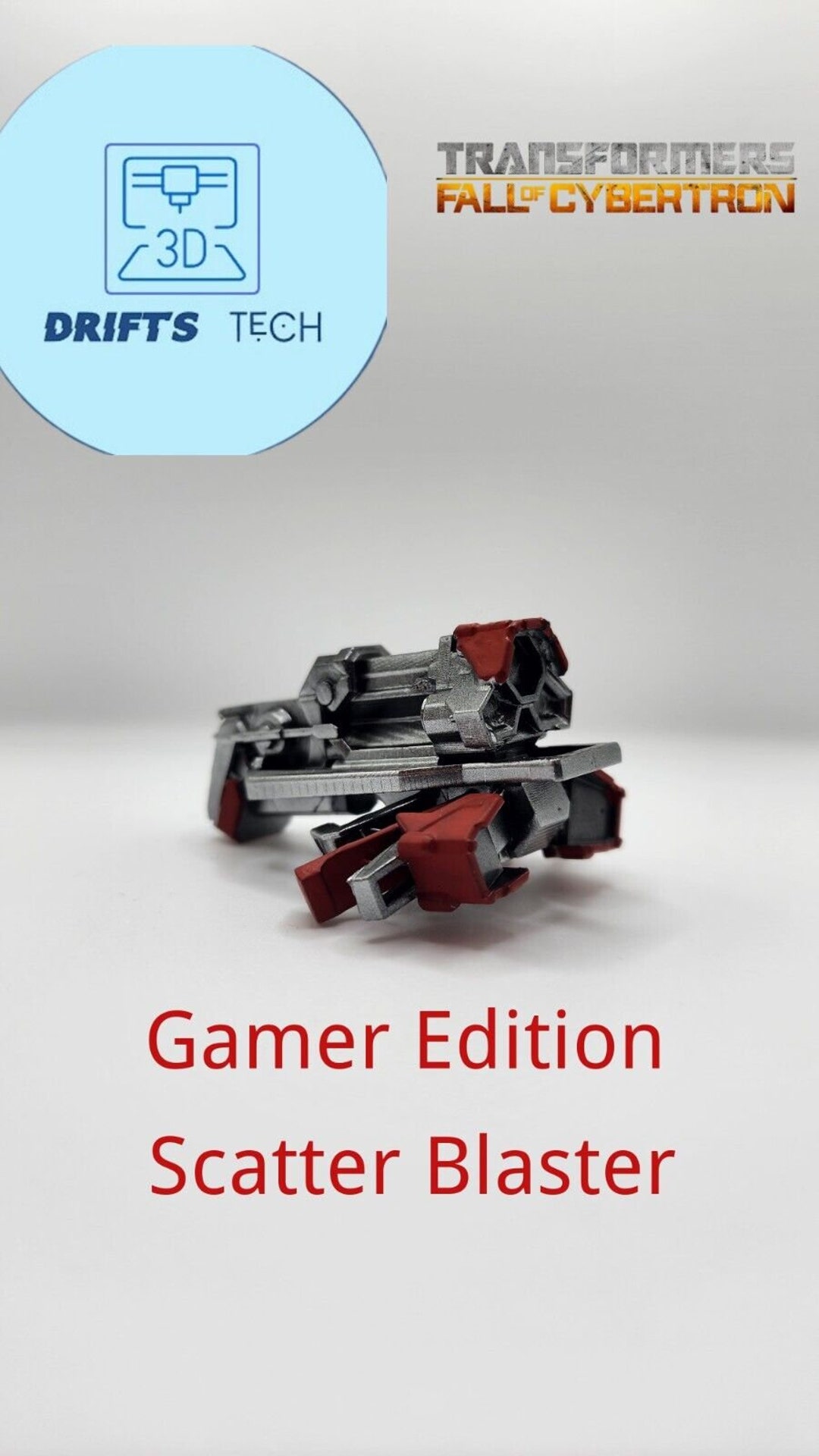Transformers Studio Series Gamer Edition Scatter Blaster Upgrade Add-on ...