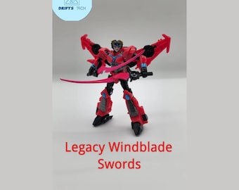 Uppgraderingskit för Transformers Legacy United Windblade Sword