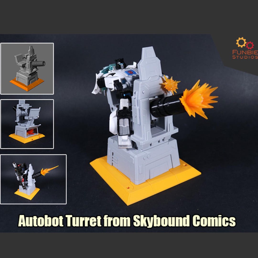 Upgrade Kit Autobot Turret for Studio Series 86 Age of the Primes ...