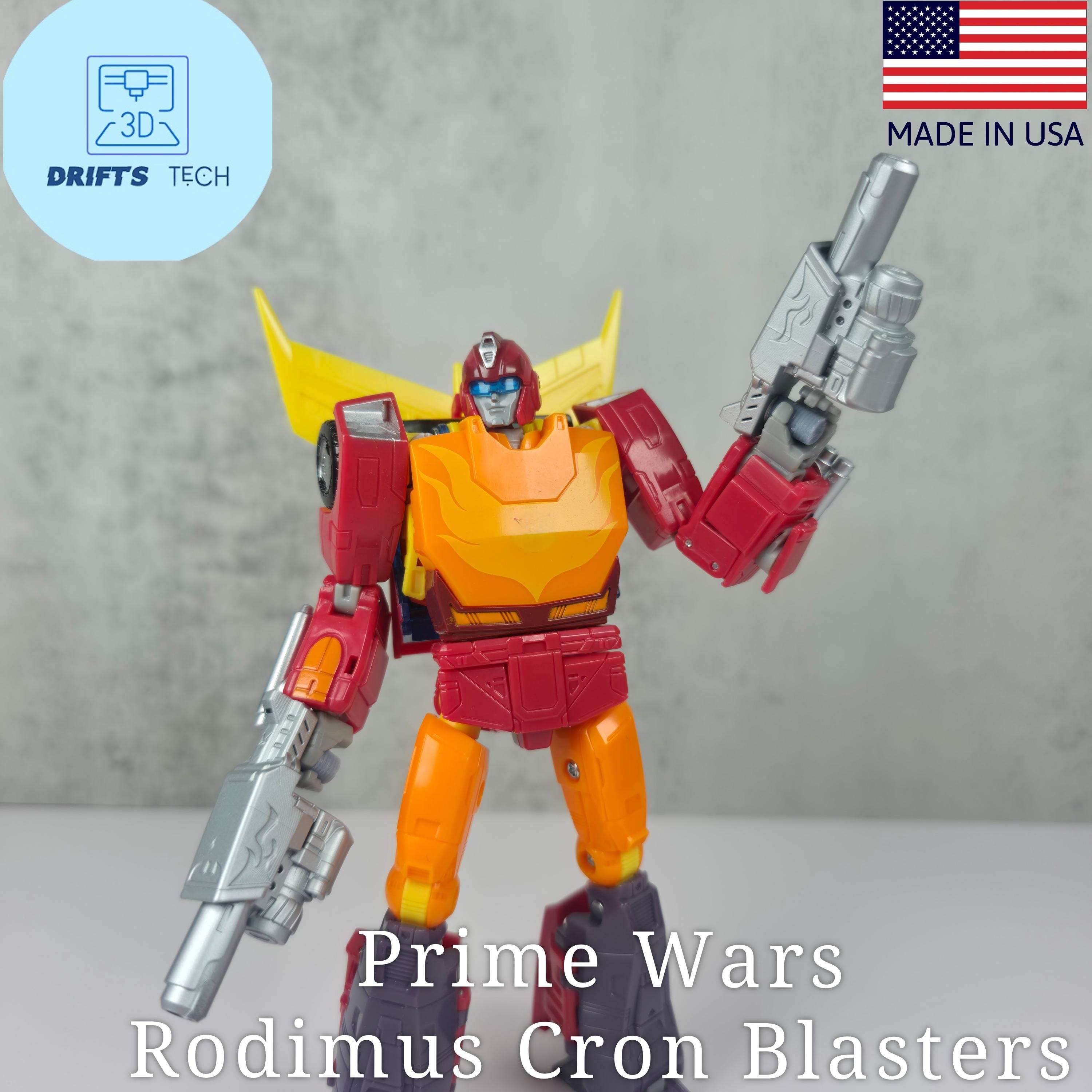 Upgrade Kit for Studio Series 86 Hot Rod Rodimus Cron Blasters