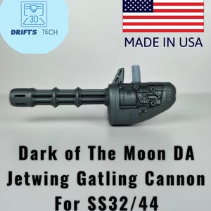 Jetwing Gatling Cannon Upgrade Kit for Studio Series 32 SS44 OP Optimus 3D Print