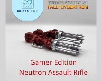 Kit de actualización de rifle de asalto Neutron para Transformers Gamer Edition