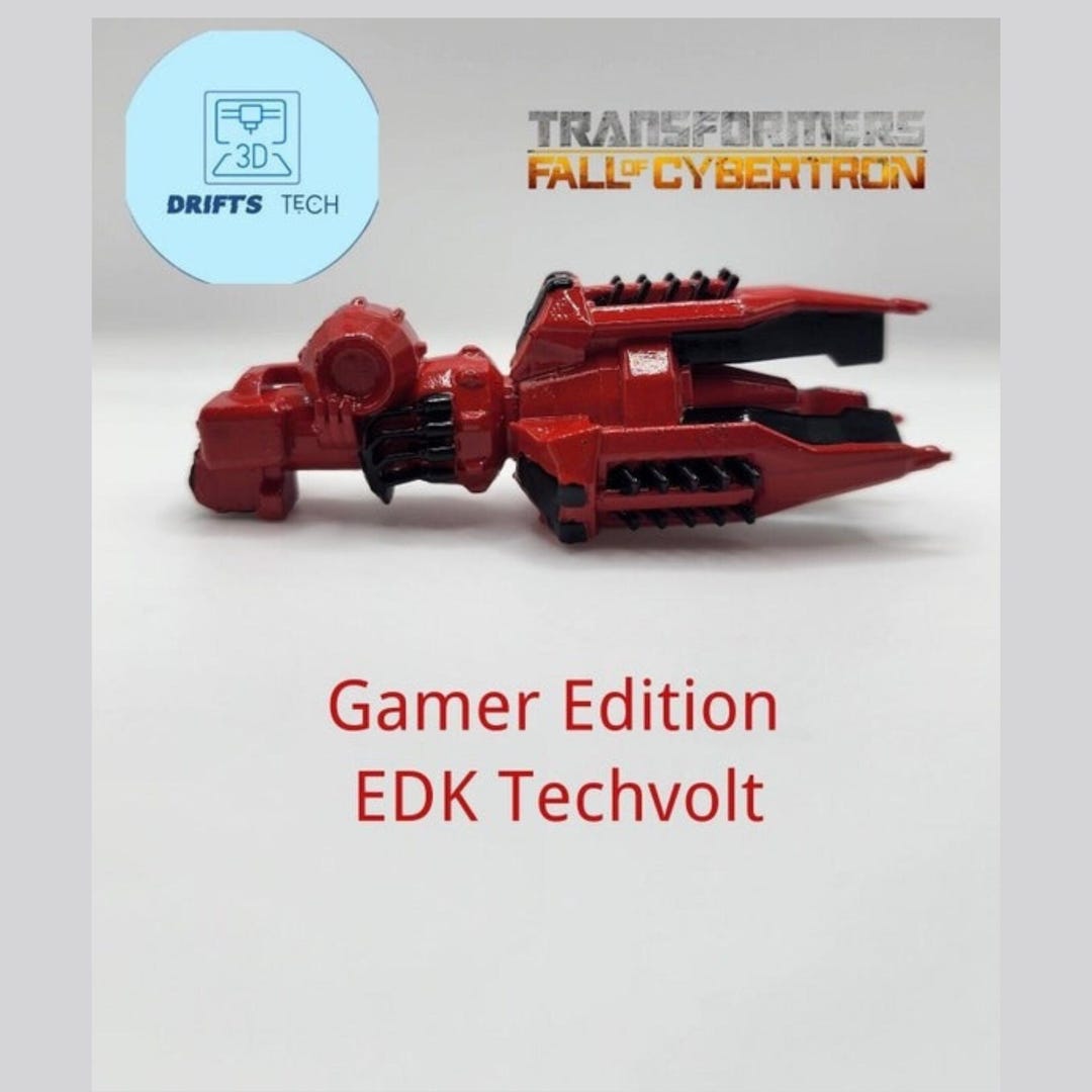 EDK Techvolt for Transformers War for Cybertron Studio Series Gamer ...
