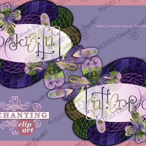 Schöner Schmetterling Ambigramm: Handlettering Schmetterling Clipart, Schmetterling Poster