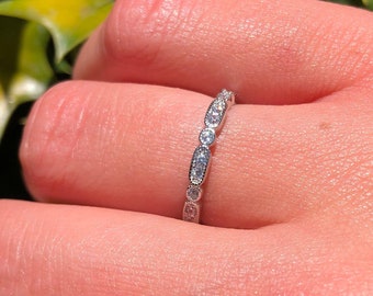 thumbnail image 2 of 925 Sterling Silver CZ Stone Engagement Ring – Round Cut – Sizes 2.5-15 – Janefashions SE2482 2 of 5
