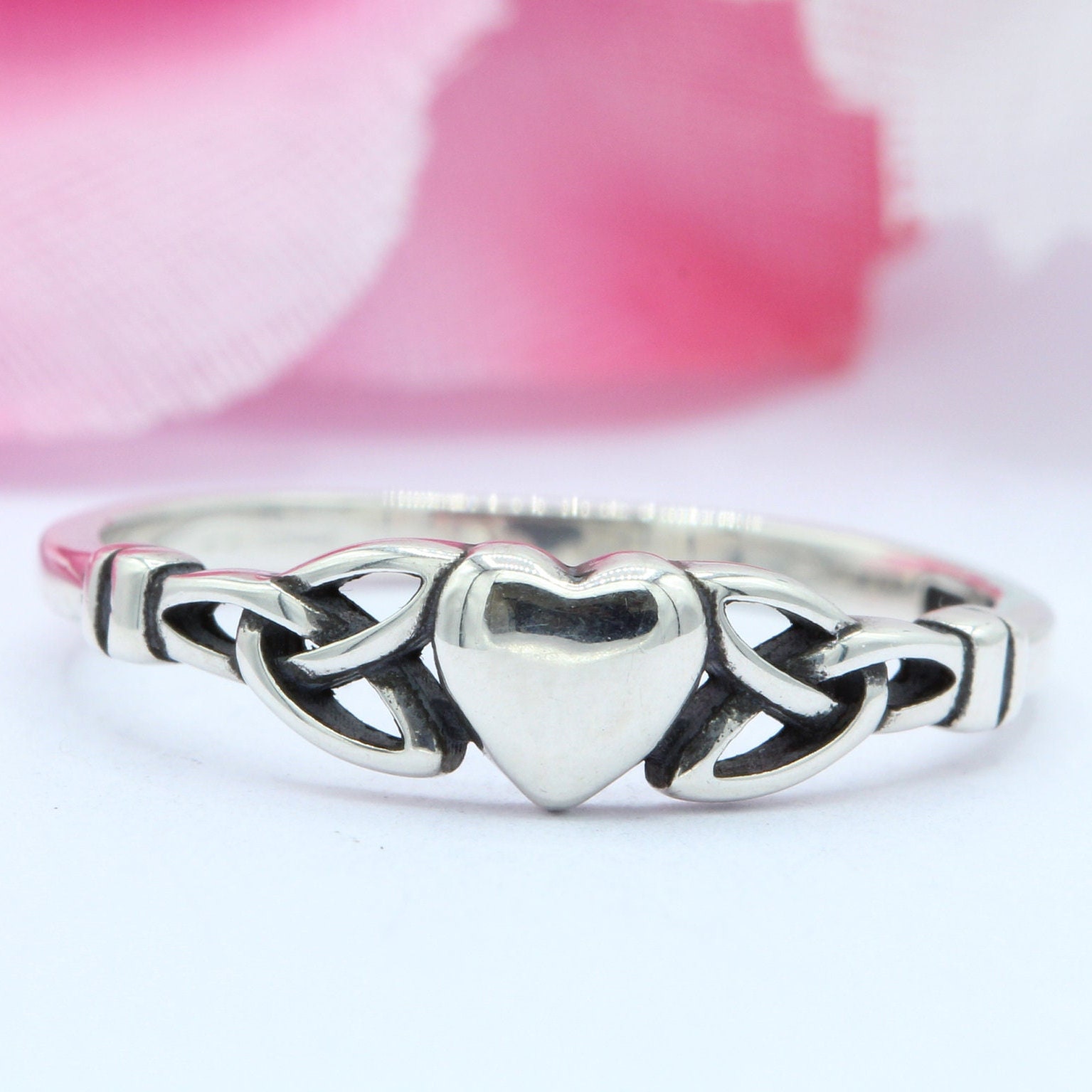 5 Mm New Design Celtic Thumb Ring Band 925 Sterling Silver Etsy