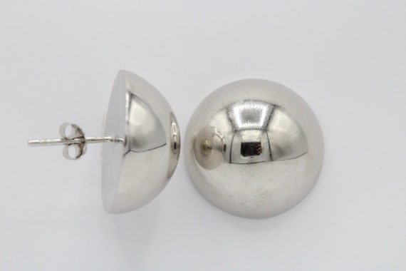 Solid Ball 8mm Post Stud Earrings Sterling Silver Solid Ball 8mm Post Stud Earrings Sterling Silver