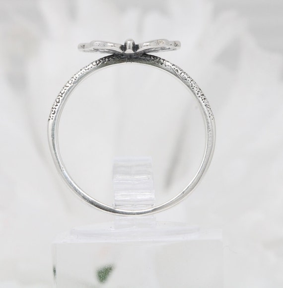 8.4 Mm Butterfly Ring Trendy Band Thumb New Design Solid