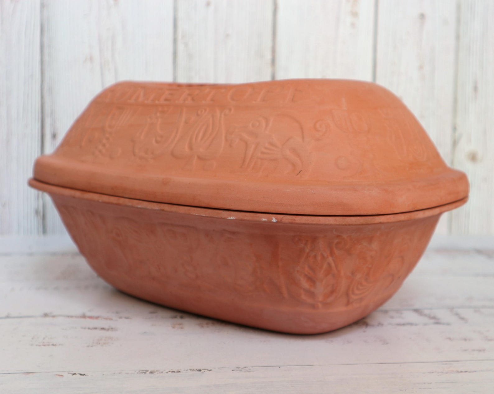 Vintage Bay Keramik West Germany Romertopf Terracota Clay Ceramic ...