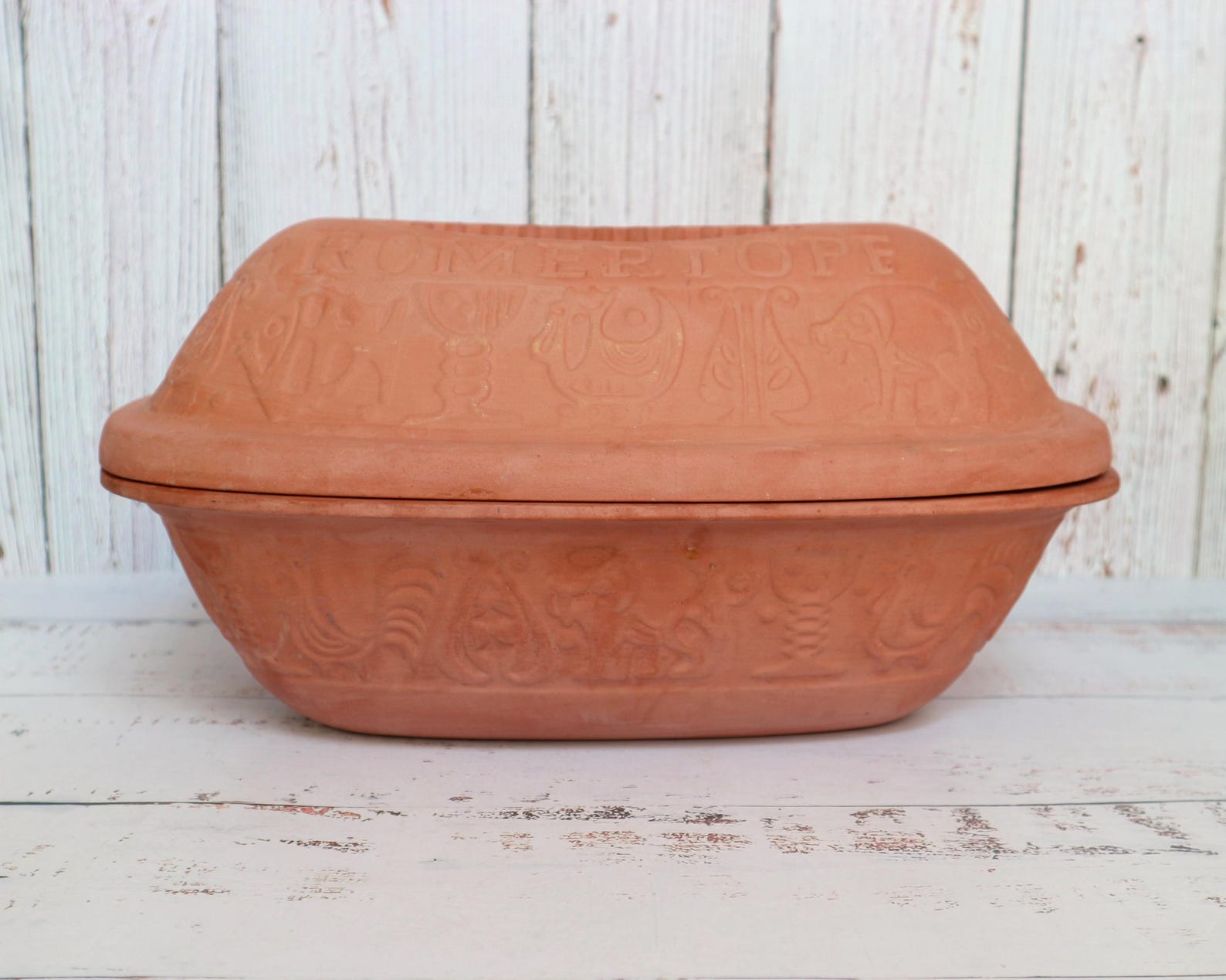 Vintage Bay Keramik West Germany Romertopf Terracota Clay Ceramic ...