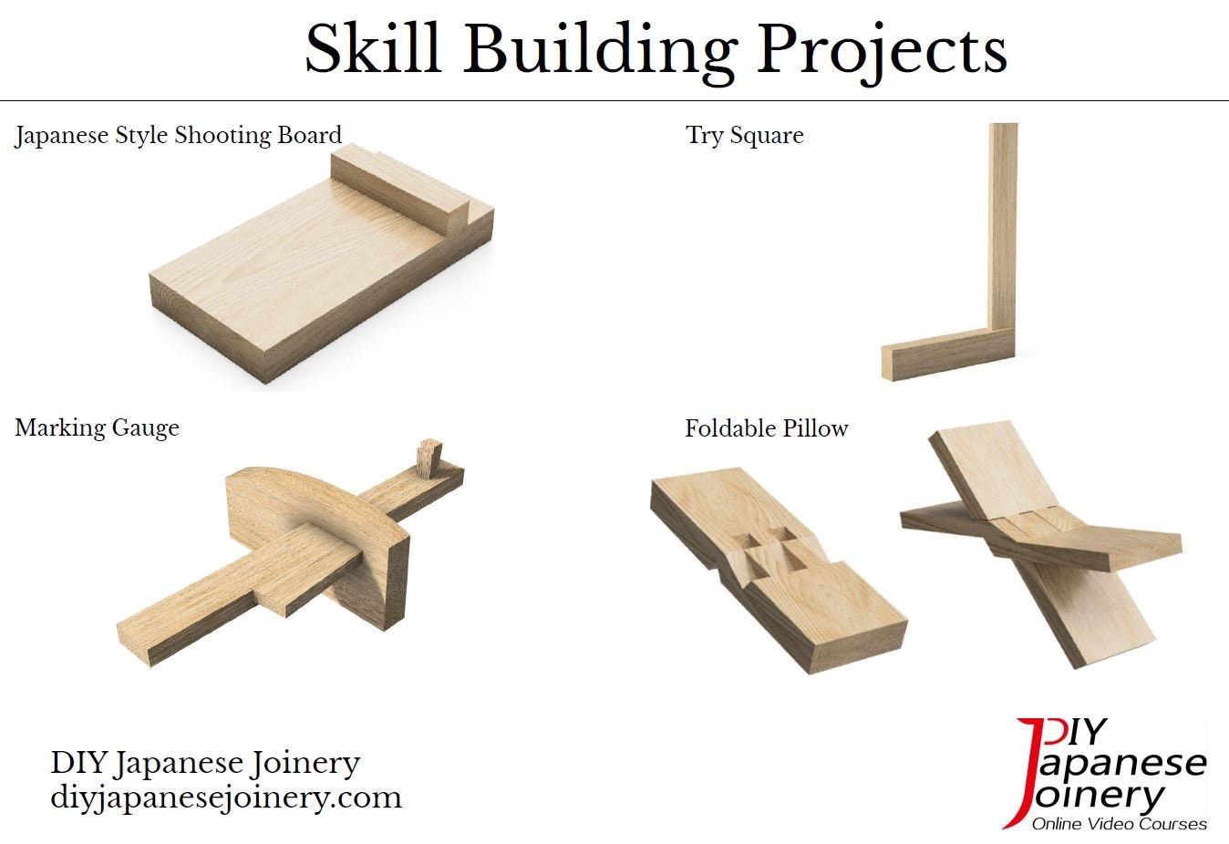 4 Practical Japanese Woodworking Projects for Beginners