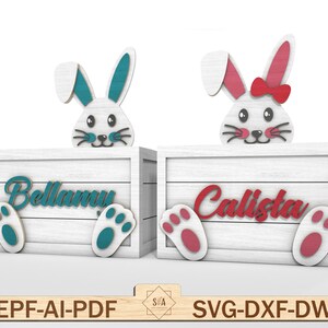 Easter Box Svg Laser Cut File Svg,easter Sweet Box Svg ,easter ...