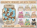 Magnetic Reward Jar with Tokens, Reward for Kids Behavior, Personalized Reward Jar, Gifts for Kids, Reward Jar with Custom Kids Name product logo