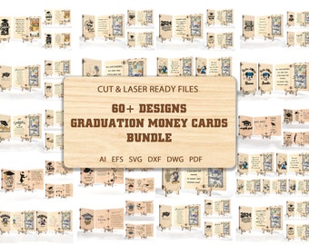 Bundle 60+ Design GraduatIon Money Card ,Gift For Graduate Student, GraduatIon Folding Cash Cards,G ift For Graduate Student,GraduatIon 2024