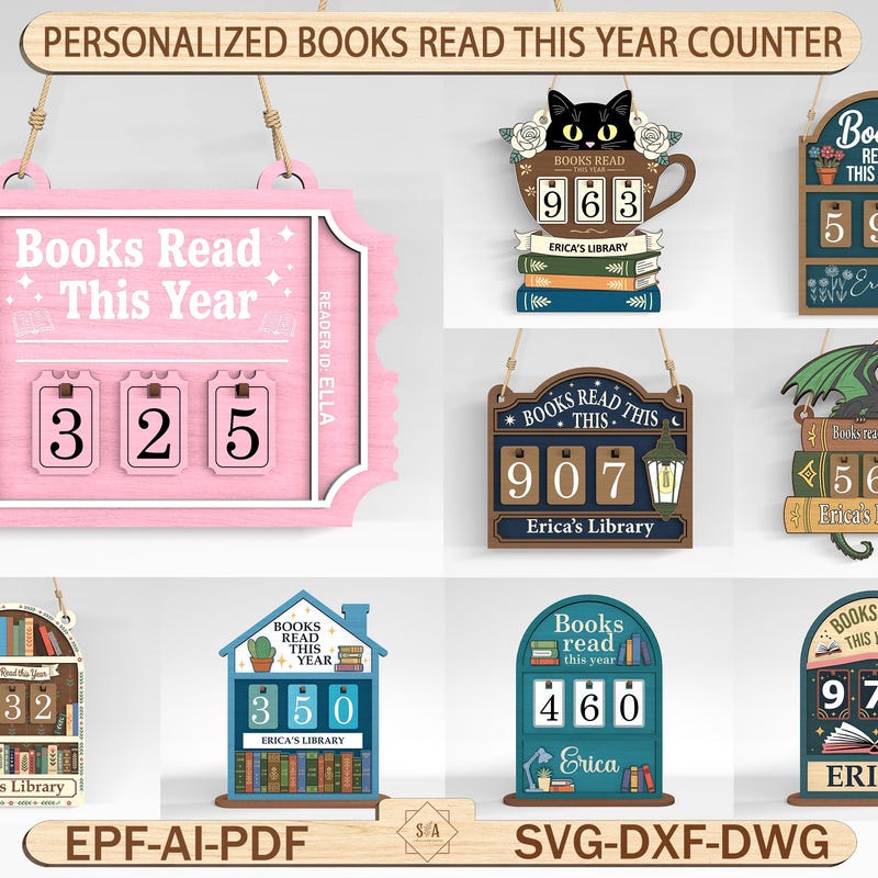 Hobby Tracker Sign - Etsy