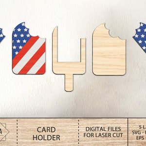 4th July Popsicle Bundle Svg, Patriotic Svg, Patriotic Popsicle Svg, 4th Of July Laser Cut Svg, Red White And Blue,Digital Download Svg image 4