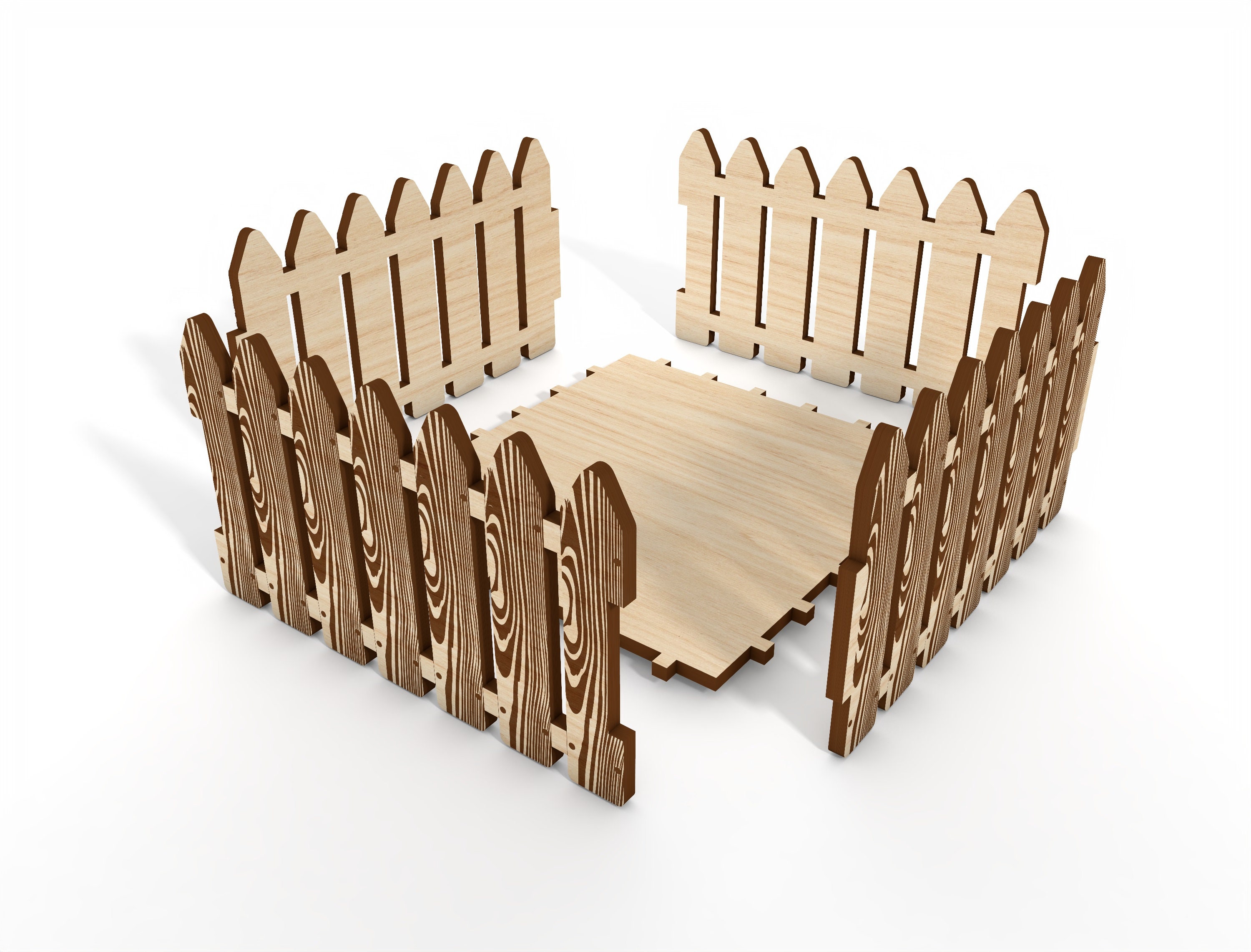 Boxed Pallet Coaster Digital Laser Cut File ,vector Files for Wood ...