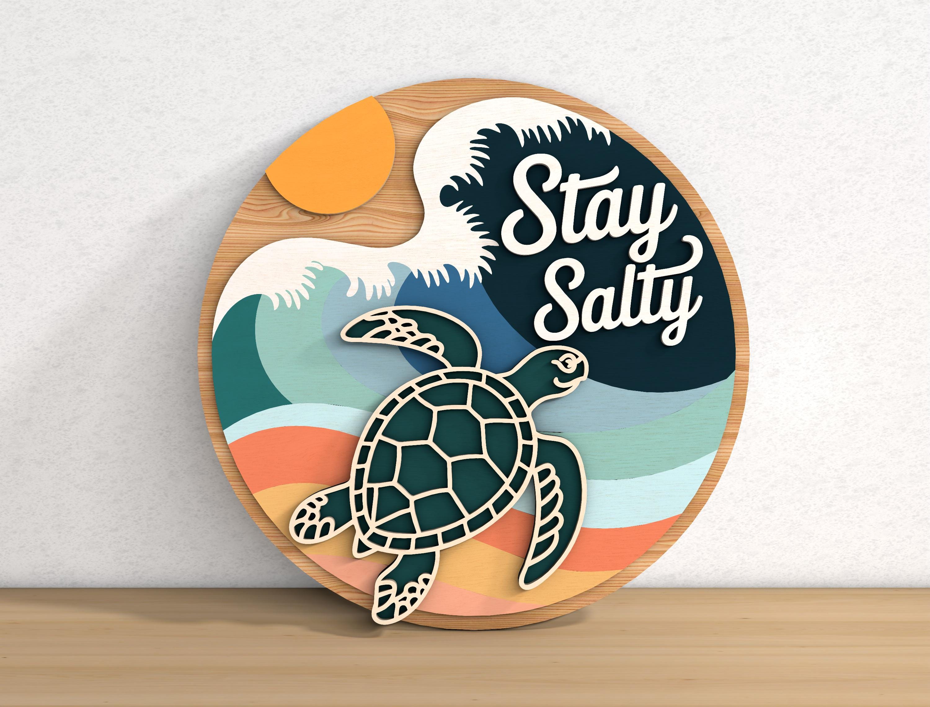Beach Life Starfish Sign, Welcome to the Beach Sign, Round Door