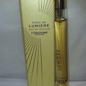 L Occitane terre de lumiere edp 10 ml spray miniatuur vintage