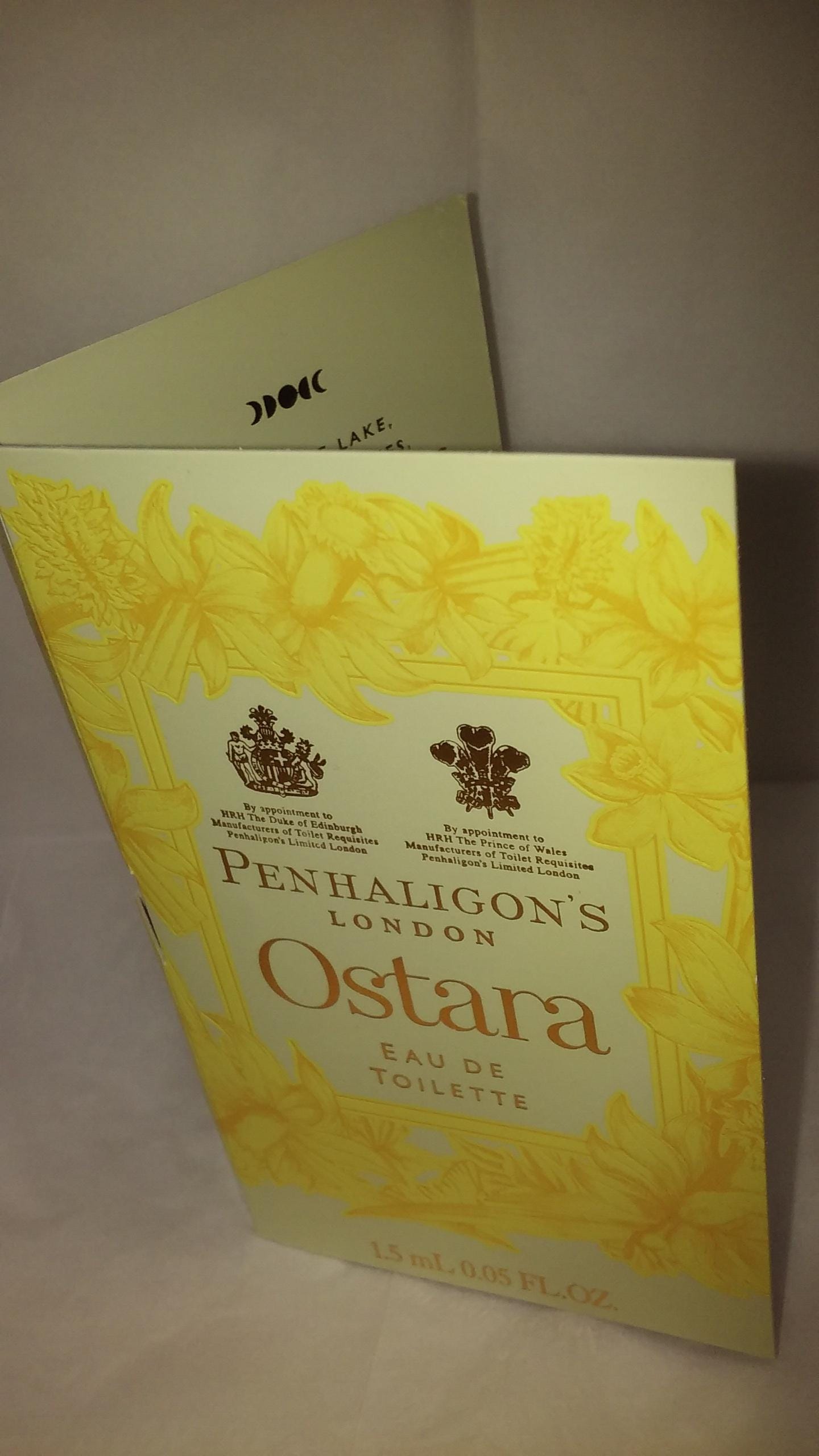 Ostara by Penhaligon Edt 2 Ml Sample - Etsy Israel