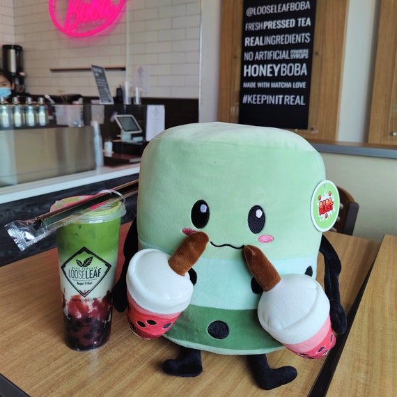 Cute and Squishy Boba Plushie Plush Bubble Tea Gift Boggy the Boba Tea  Plushie 