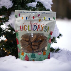 Christmas Dog Treats |  Holiday Dog Treats | Dog Treats | Homemade Dog Treats | Peanut Butter Dog Treats | Christmas Dog Gift| Christmas