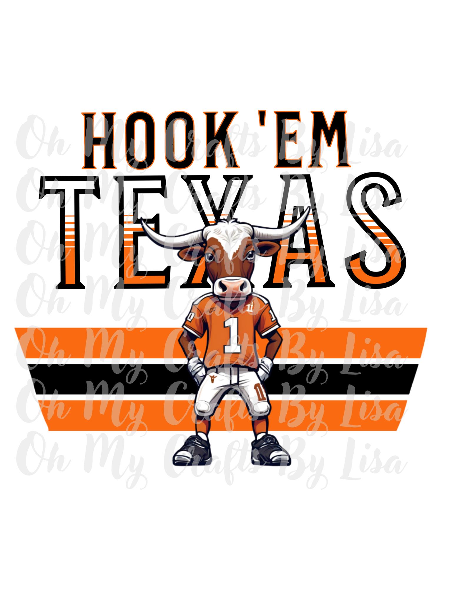 Hook Em Texas png, Texas Longhorns png, Texas Football png
