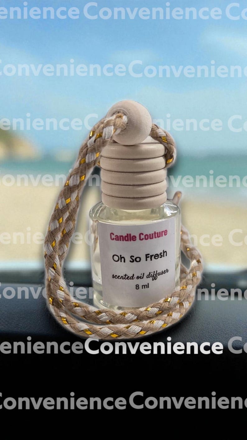 Luxury Car Diffuser: Long-lasting Fragrance With Natural Bamboo Cap - Etsy