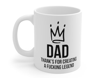 gift for dad, sarcastic gift, gift for him, fathers day gift, funny gift, funny coffee mug, sarcastic coffee mug