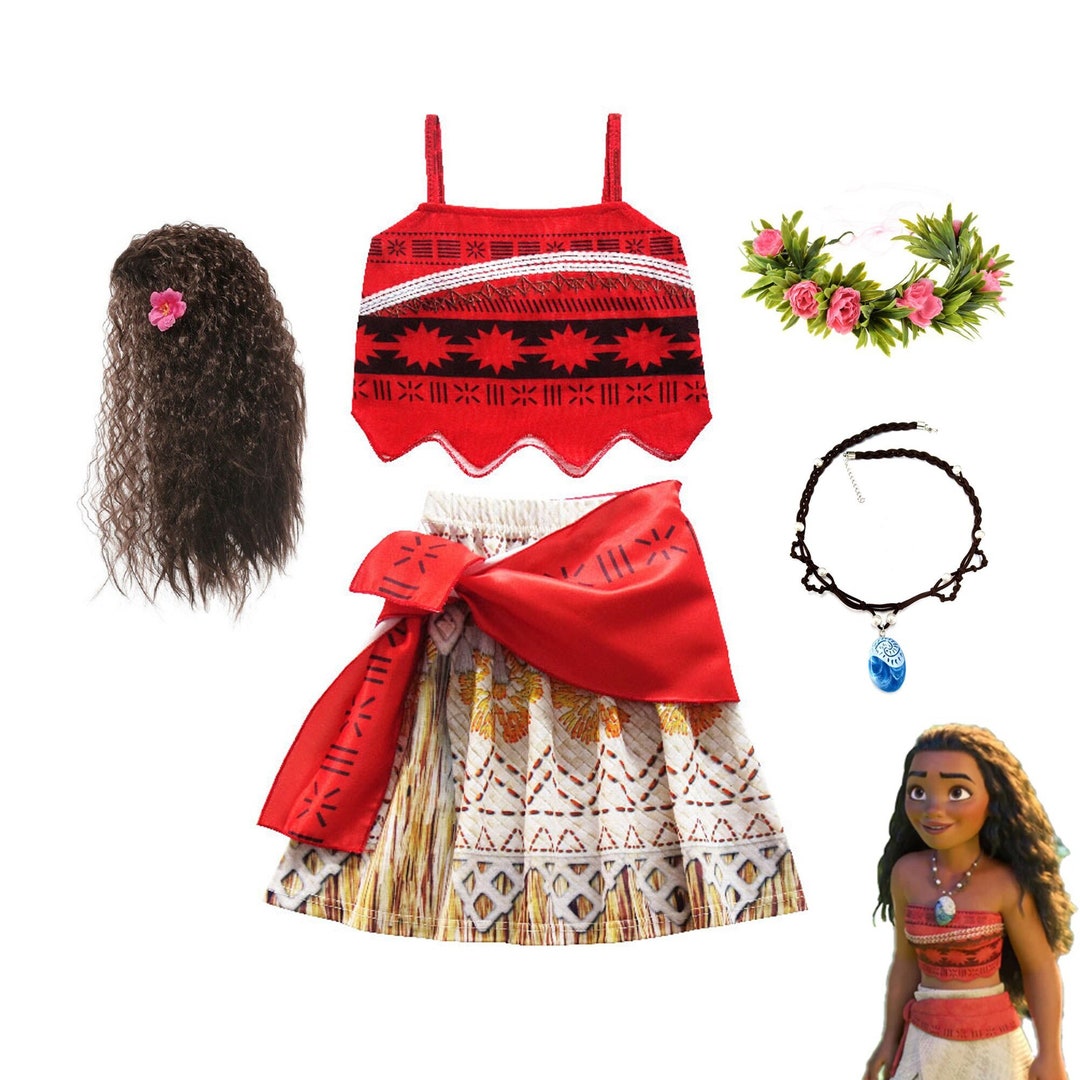 Vestidos de Moana para niñas princesa Moana disfraces de bebé Etsy México