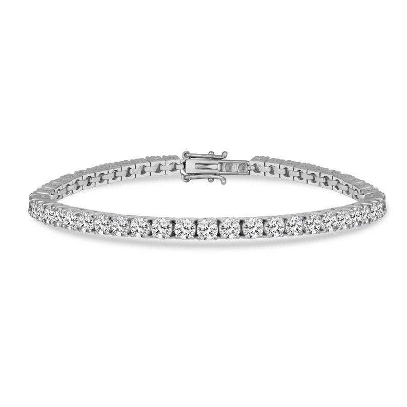 14K Gold Diamond Tennis Bracelet, Tennis Bracelet, Gold Tennis Bracelet