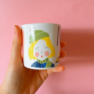 Kubek porcelanowy New Yorker | Kubek do kawy z porcelany New York City Fine Porcelain firmy Locals Collection | Oryginalne wzornictwo, estetyczne przybory kuchenne