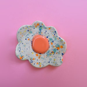 Splash Spoon Rest | Hand-made and Hand-shaped Ceramic | Unique Design Kitchenware