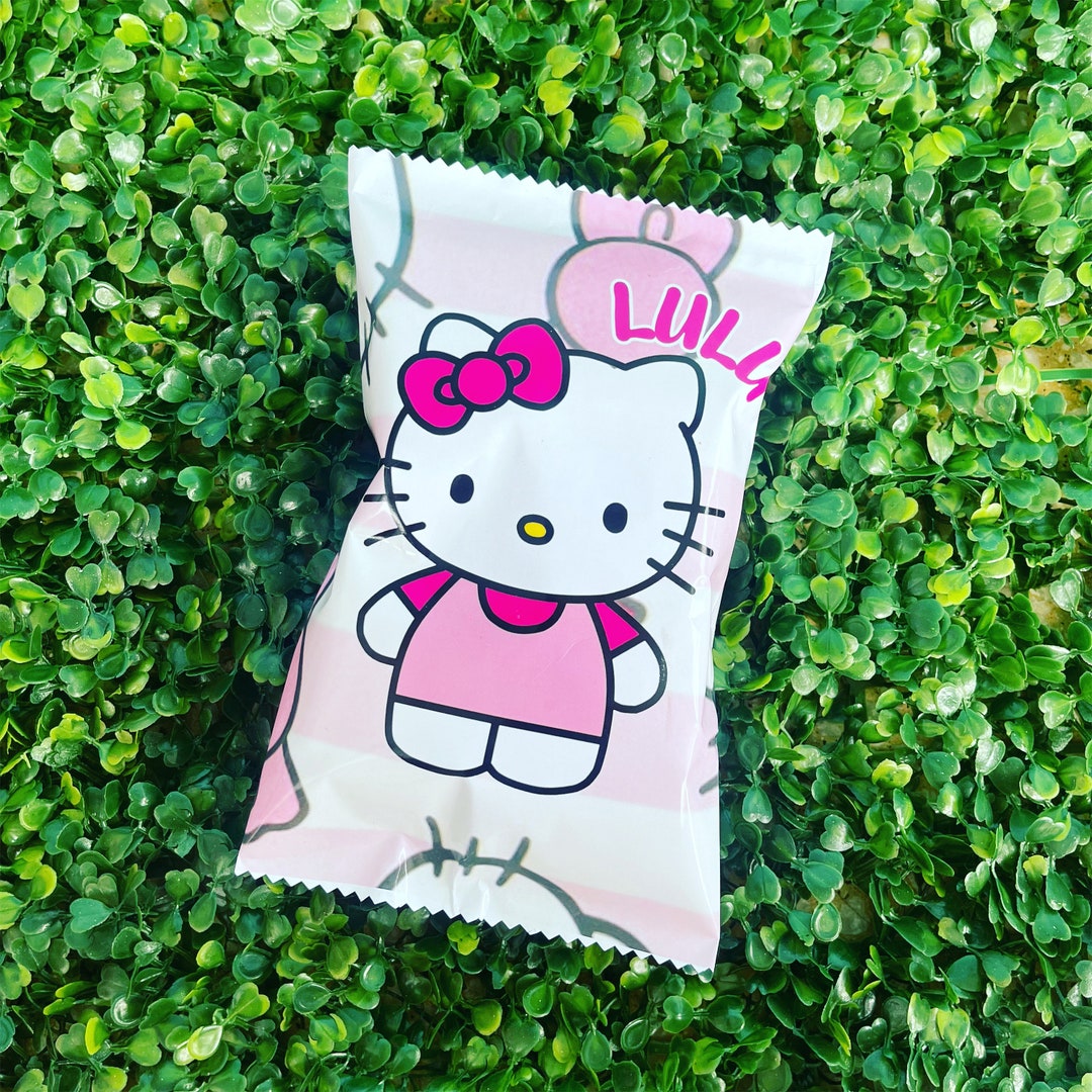 Hello Kitty Chip Bags Personalized Chips Repackaging Etsy