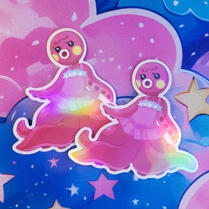 Marina Holographic Stickers