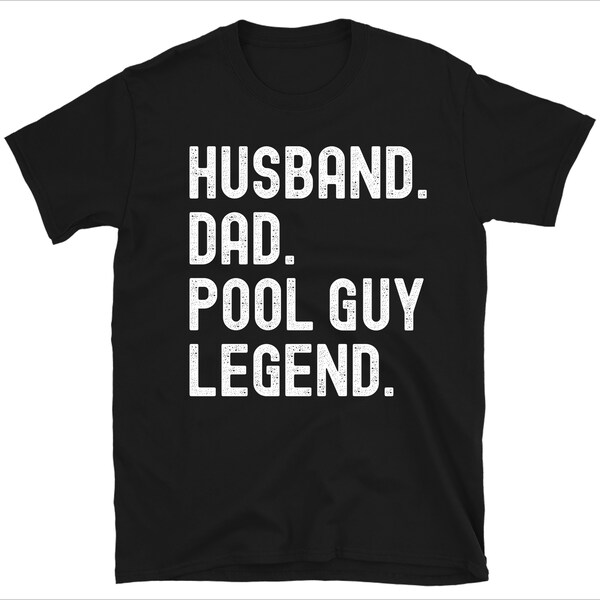 Pool Guy Husband Tee Etsy