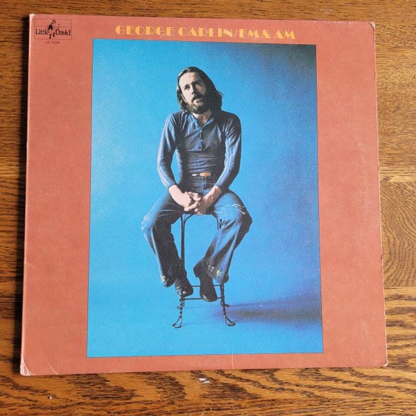 George Carlin - FM & AM - 1972 - Little David Records - Vinyl LP