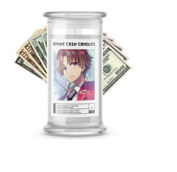 Ayanokouji Kiyotaka 綾小路 清隆 Anime Cash Candle Etsy Australia