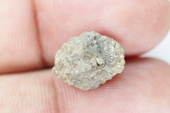 8.76 Ct 14.2 X 11.0 MM Grey Rough Diamond, Grey Raw Diamond, Loose