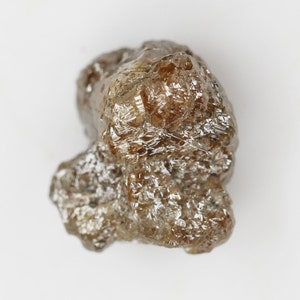 2.66 Ct  9.0 x 8.0 MM Brown Rough Diamond, Brown Raw Diamond, Loose Rough Diamond, Raw Uncut Diamond, Huge Diamond Rough For Jewelry - NJ417