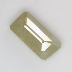1.10 CT Diamant naturel en vrac, Diamant taille baguette, Diamant gris, Diamant fantaisie, Diamant antique, Diamant de couleur, Diamant taille rose NJ328