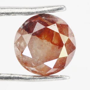 0.47 CT, 4.5 MM (Diameter), Natural Brownish Grey Diamond, Round Brilliant Cut Diamond, Natural Loose Diamond, Jewelry Making Diamond  NJ875