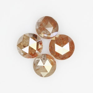 0.54 Ct Natural Loose Diamond, Rose Cut Diamond, Round Cut Diamond, Rustic Diamond, Round Rose Cut Diamond, Rose Cut NJ163