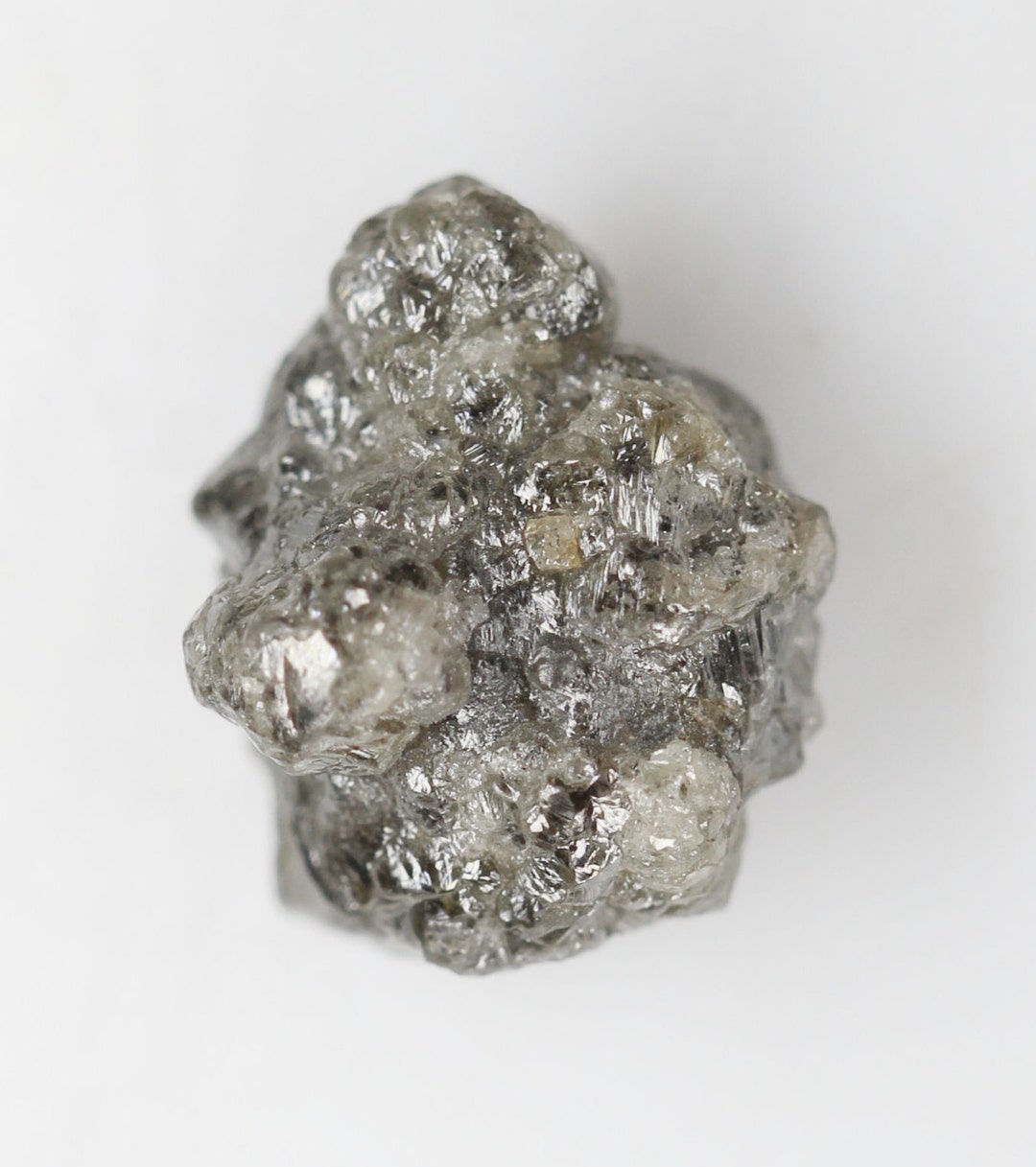 3.02 Ct | Natural Rough Diamond | Raw Diamond | Rough Diamond | Grey ...