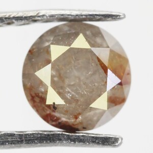 Natural Loose Diamond, Salt and Pepper Round Brilliant cut Diamond, 0.32 CT 4.10 MM Grey color Fine Diamond, Round Diamond Ring NJ917