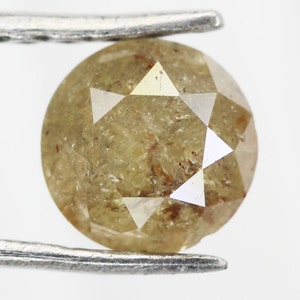 Natural Loose Diamond, Salt and Pepper Round Brilliant cut Diamond, 0.45 CT 4.50 MM Grey color Fine Diamond, Round Diamond Ring NJ922